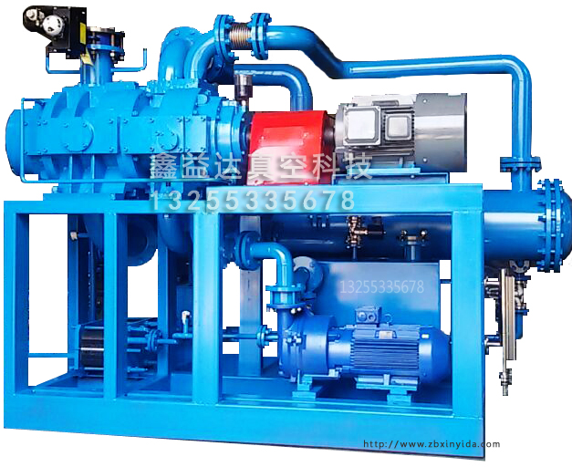 三級(jí)氣冷羅茨真空泵(圖1)